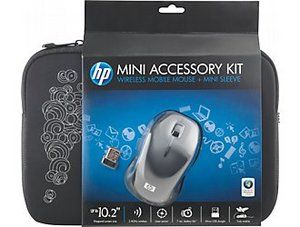 KIT MINI ACCESSORY HP CASE EM NEOPRENE+MOUSE+TECLADO SEM FIO